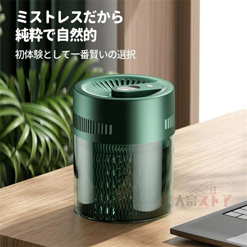 アロマ対応 2L大容量 最大15畳 3重除菌 USB 360&deg;加湿機 3モード お手入れ 簡単 静音 乾燥 ウイルス対策｜LILIS shop