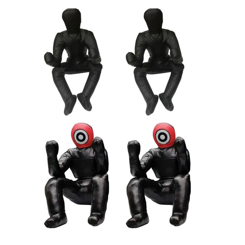【レビュー特典あり】ブラジリアン柔術ダミーバッグ.グラップリングダミー.未充填タックルダミー.高耐久エクササイズ.多用途.キックボクシング用PUレザー