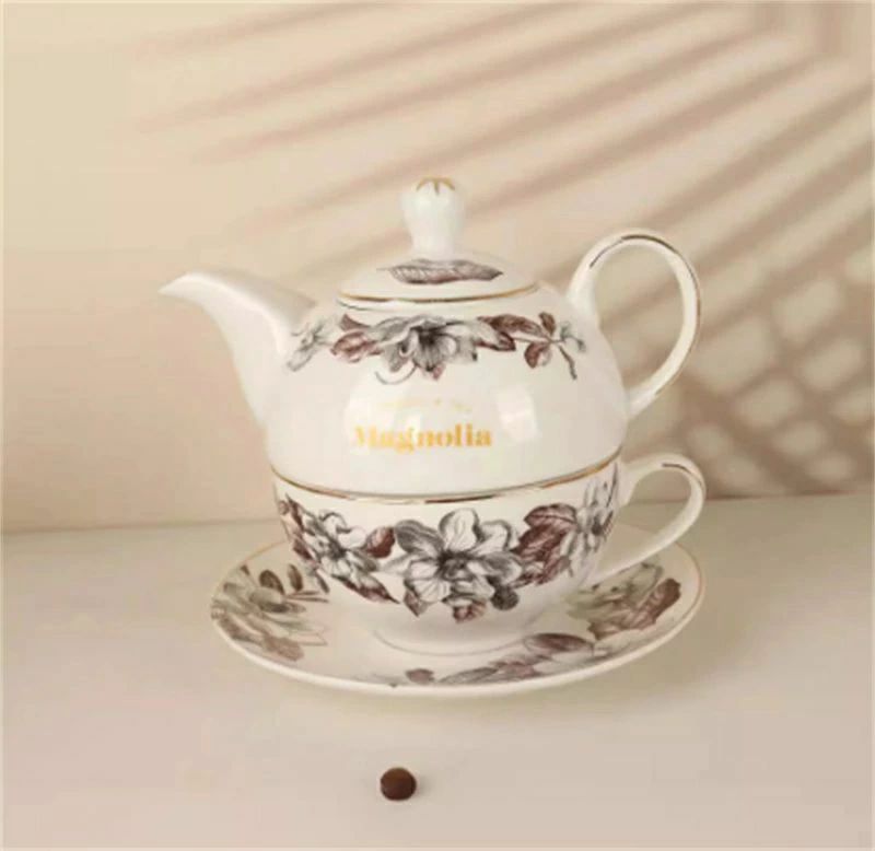 1杯分 1人用 分かりやすい 一人暮らし 紅茶の葉 花柄 室内装飾 瀬戸もの 茶器 食器 ティーポット 急須