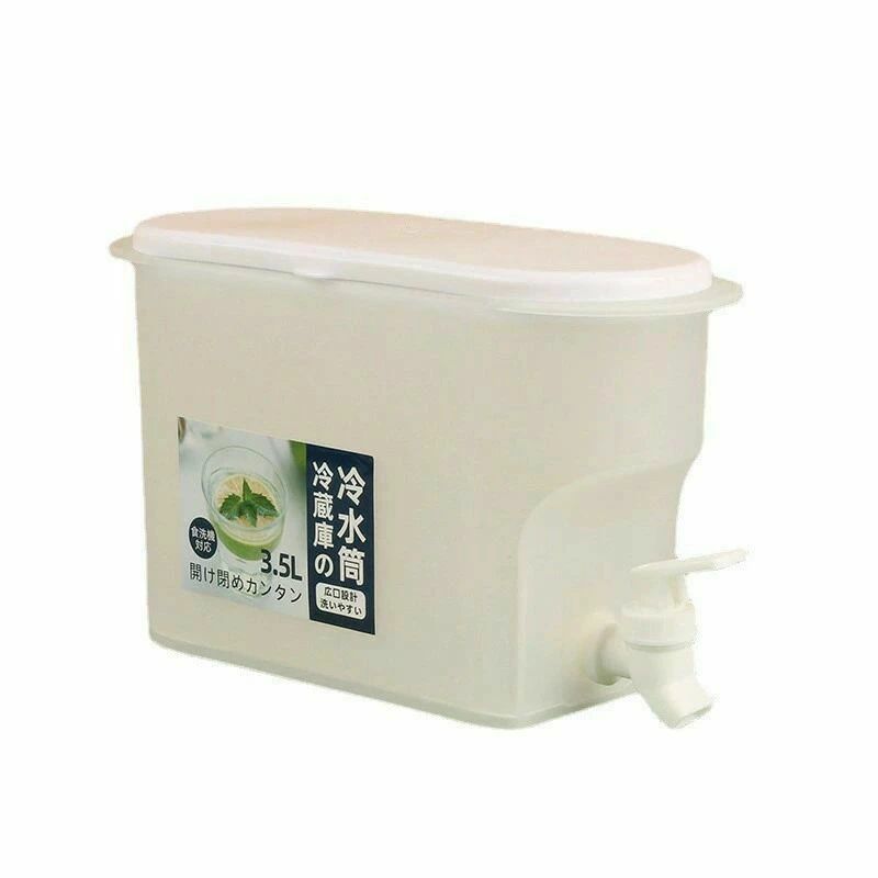 食洗機相応う 茶の葉 冷水筒 横置き 耐冷 3.5L 電気冷蔵庫に入れる 洗いもの 炭酸 飲み物水 耐熱 水道の栓付き添い人 食洗機相応う冷水筒