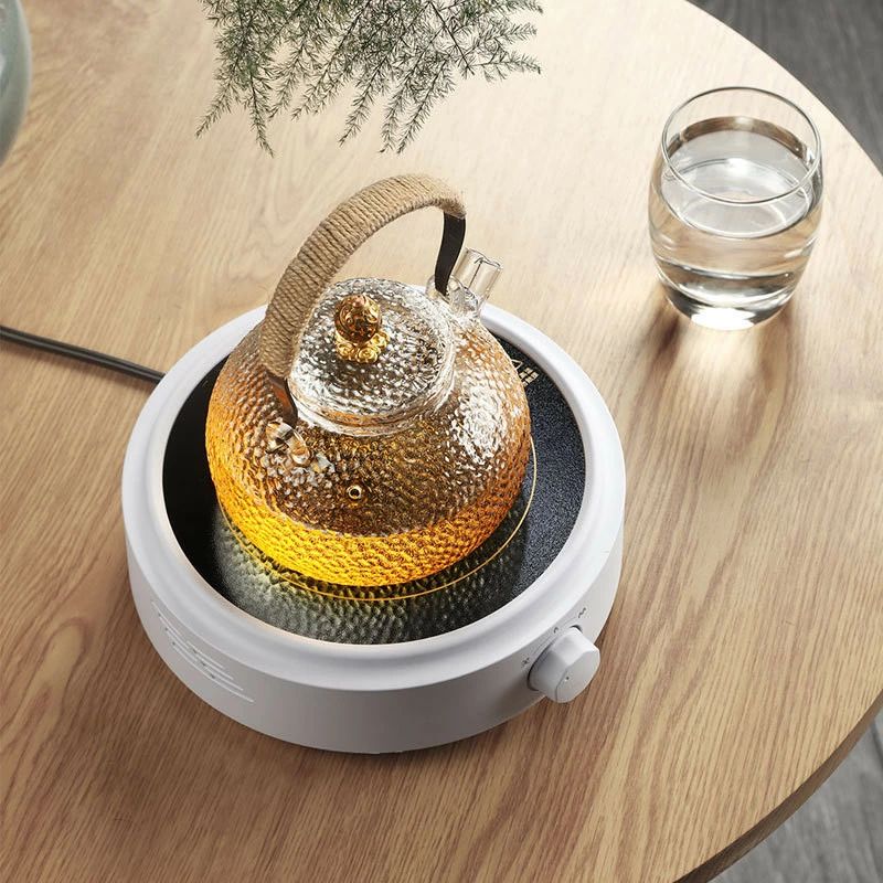 家庭用 電気茶ストーブ ストーブ鍋プレートミニ電気セラミックストーブ 家庭用小型電磁調理器