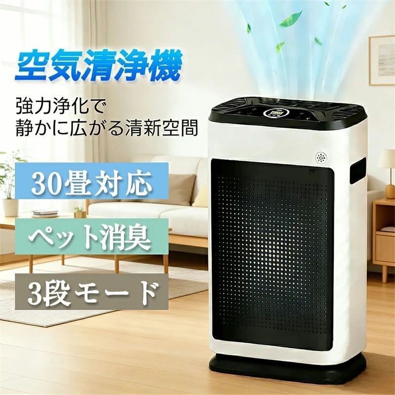 フィルター 強力 PM2.5対応 タイマー 30畳 自 20畳以上 新生活 花粉 匂い ウイルス対策|LILIS shop