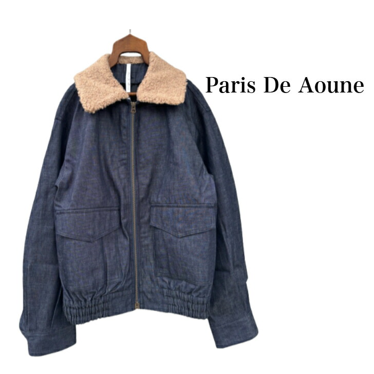 【PARIS DE AOUNE】ボアカラーキルティングライナーブルゾン PA253BZ014