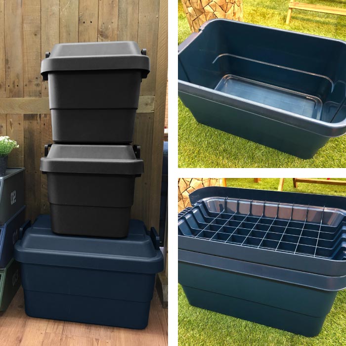 トランクカーゴ アウトドア 荷物入れ 座れる その他 ネイビー 50l アウトドア トランクボックス コンテナ コンテナボックス 収納ボックス おしゃれ ケース ミリタリー トランク 丈夫 キャンプ 収納 頑丈 男前 ２個セット 収納ケース Navy 大容量 フタ付き Tc 50nv 2 家具