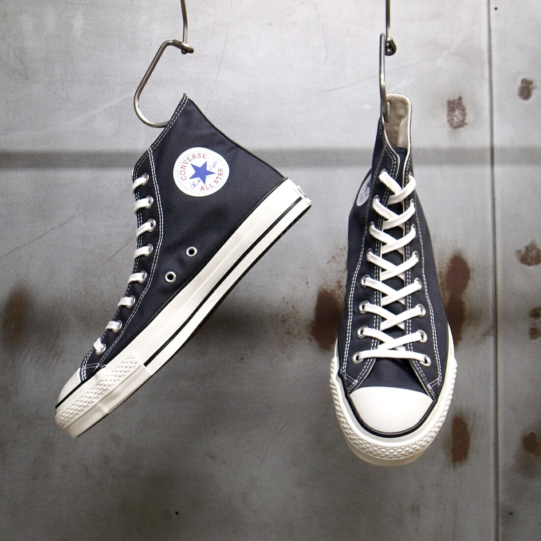 【CONVERSE】 コンバース CANVAS_ALL_STAR_HI CHARCOAL 国内発送 CONVERSE｜キャンバス オールスター カラーズHI ハイカット