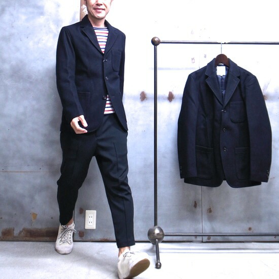 楽天市場 Fidelity フィデリティ Melton Tailored Jacket メルトン テーラードジャケット ブレザー 紺ブレ ウールジャケット Designed In U S A Made In Japan All Day Day Light