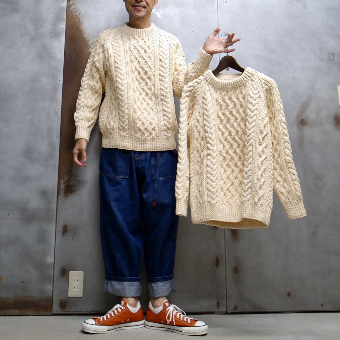 楽天市場】【 INVERALLAN / インバーアラン 】 1A CREW NECK SWEATER 