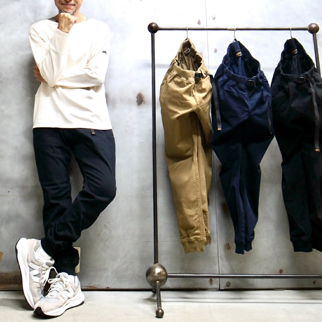 ［2026春の購入注文分入荷！］【 ROKX / ロックス 】 RXMS191020  MG WOOD PANT / MG 白木ズボン下