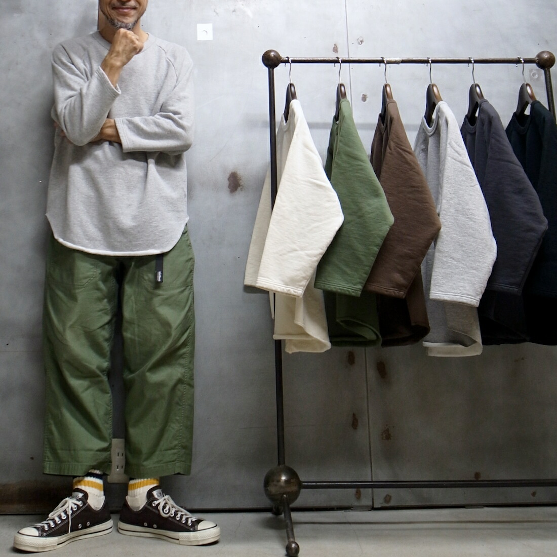 【 WALLA WALLA SPORT / ワラワラスポーツ 】 9OZ 3/4 BASEBALL SWEAT / 9オンス 3/4 ベースボール スウェット 裏起毛スウェット ◆ 米国製生地使用 日本製 9,148円