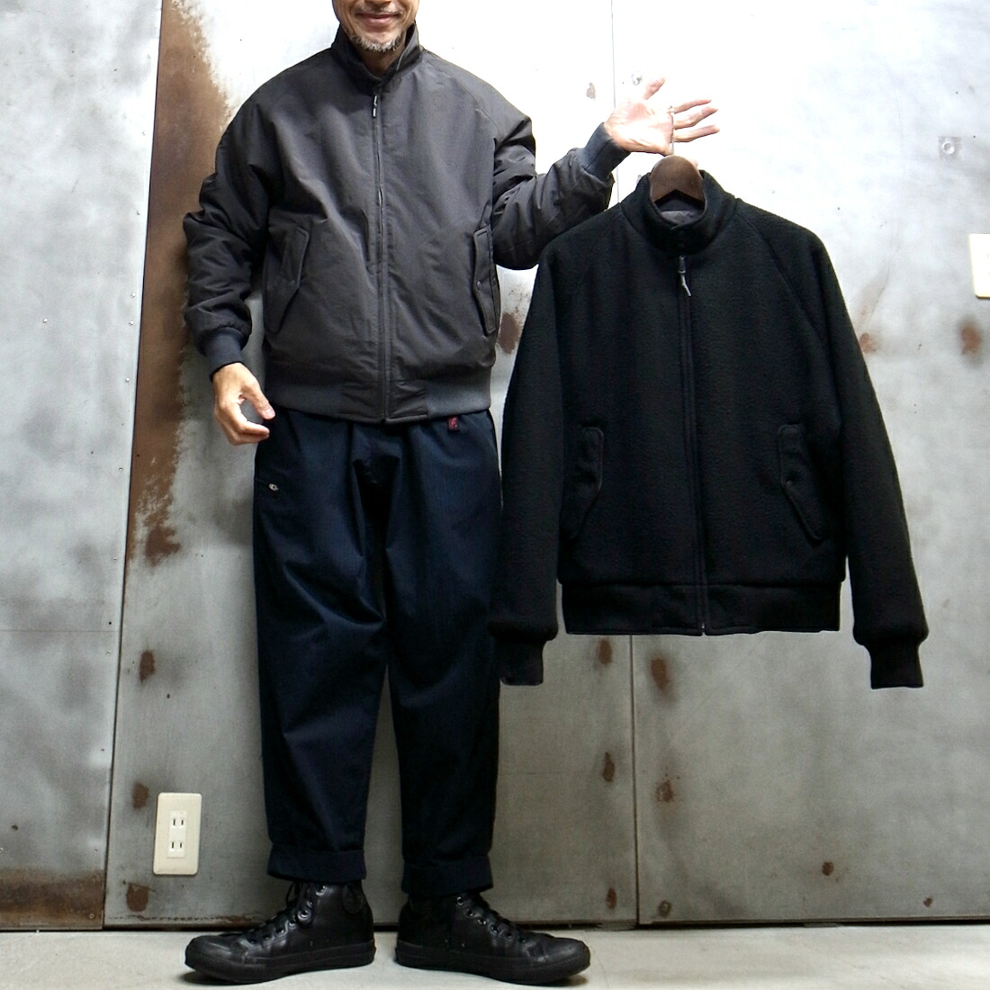 ［SALE30%OFF］ 【 BURLAP OUTFITTER / バーラップ アウトフィッター 】 REVERSIBLE G-9 JACKET / リバーシブル G-9 ジャケット ［RAVEN×BLACK］ ※返品交換不可 ※銀行振込とコンビニ決済でのお支払い不可