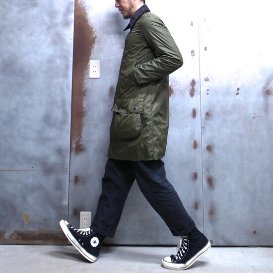 楽天市場 Barbour バブアー Border Sl Nylon ボーダー Sl ナイロン ロング丈フィールドジャケット スリムフィット ナイロンコート レインコート 英国王室御用達ブランド 日本正規代理店商品 All Day Day Light