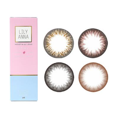 【初回70％OFF】 定期購入 カラコン ワンデー 韓国 LILY ANNA リリーアンナ 定期購入60枚 お買い得 カラーコンタクト コンタクト 度あり 度なし ナチュラル 自然　14.2mm 1day 1日使い捨て ワンデーカラコン フチなし