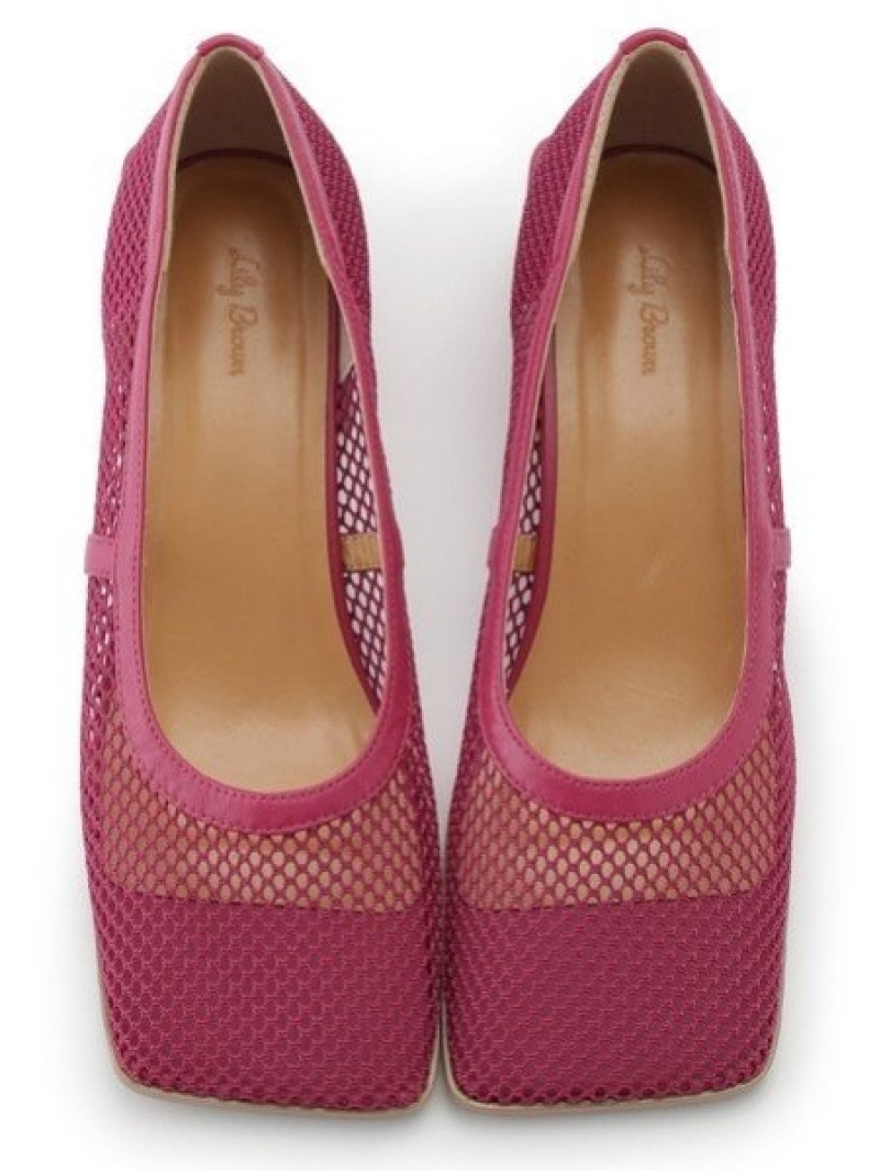 メッシュパンプス Lily リリーブラウン シューズ Brown メッシュパンプス Lily リリーブラウン シューズ Brown