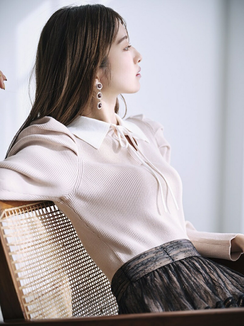 Vintageライクイヤリング Lily Brown リリーブラウン アクセサリー