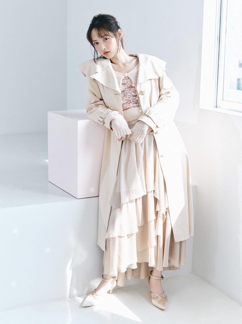 楽天市場】【SALE／40%OFF】レースコート LILY BROWN リリー
