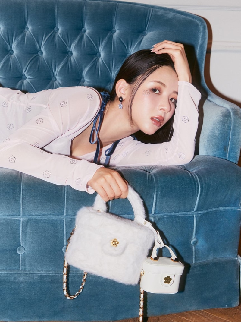 LILY BROWN×MARY QUANT ロゴ刺繍カゴバッグ 新品未使用☆【LILY BROWN×MARY QUANT】ロゴ刺繍カゴバッグ - メルカリ