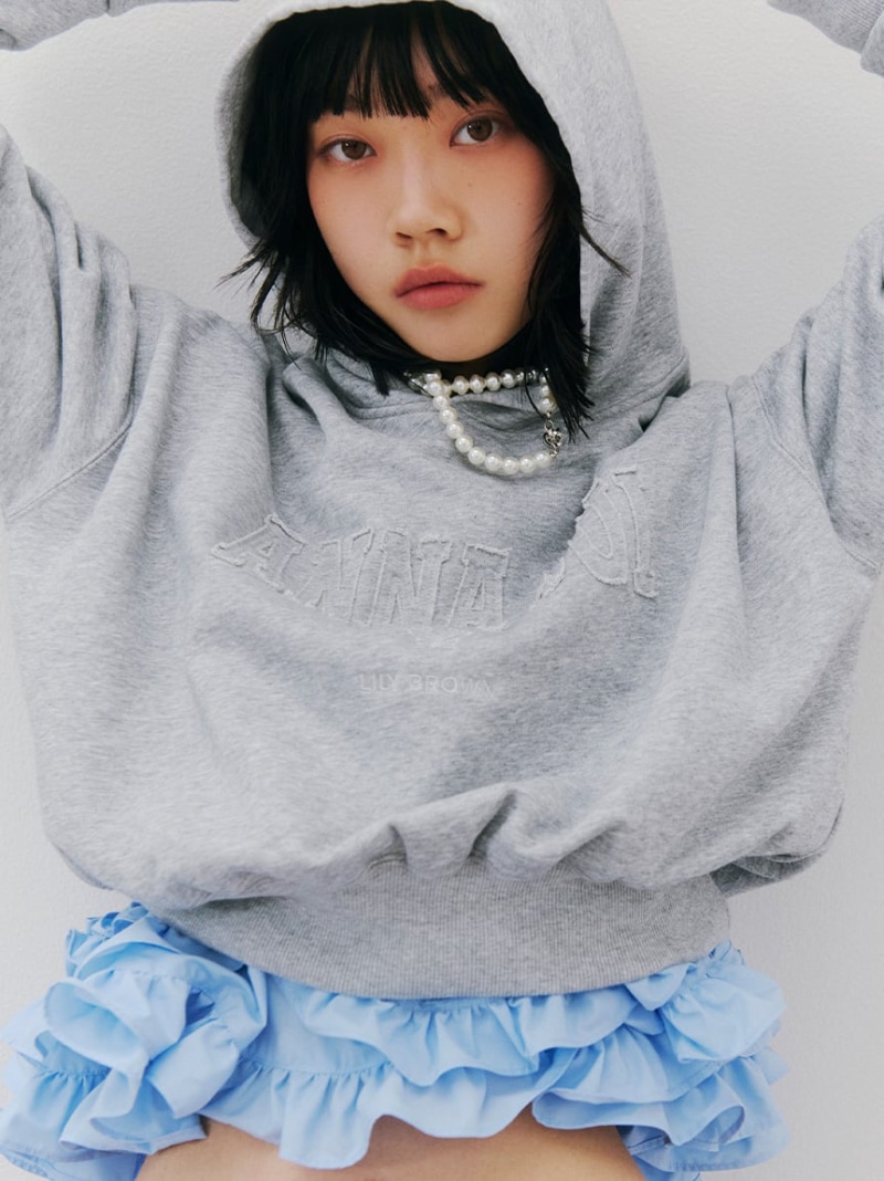 【楽天市場】【SALE／30OFF】【LILY BROWN ×ANNA SUI】ロゴフーディー LILY BROWN リリーブラウン