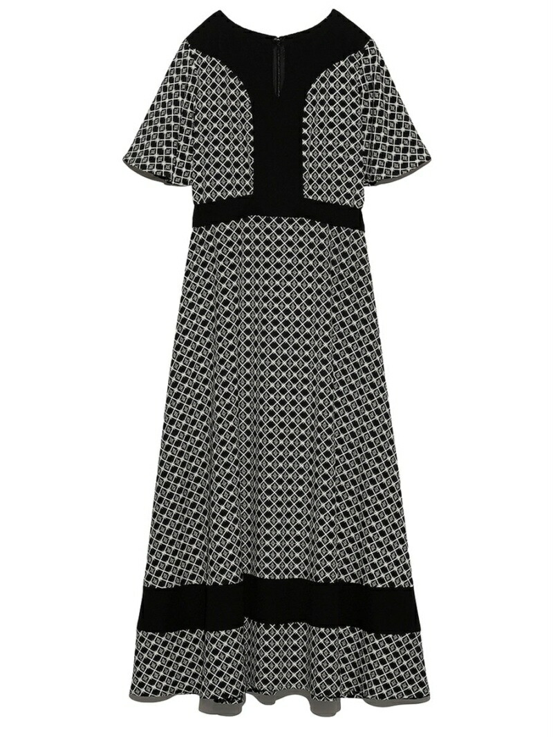 楽天市場 Sale 60 Off 江戸切子柄ワンピース Lily Brown リリーブラウン ワンピース ロングワンピース マキシワンピース ブラック イエロー ブルー Rba E 送料無料 Rakuten Fashion Lily Brown リリーブラウン