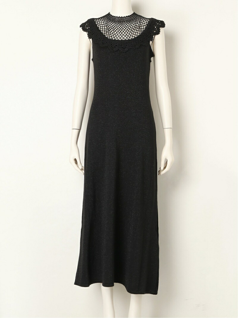 レディースファッション ワンピース Fashion Sale 45 Off クロシェニットワンピース Rakuten Lily ベージュ Rba E 送料無料 ブラック ニットワンピース ワンピース リリーブラウン Brown 専門店では Ebema Cl