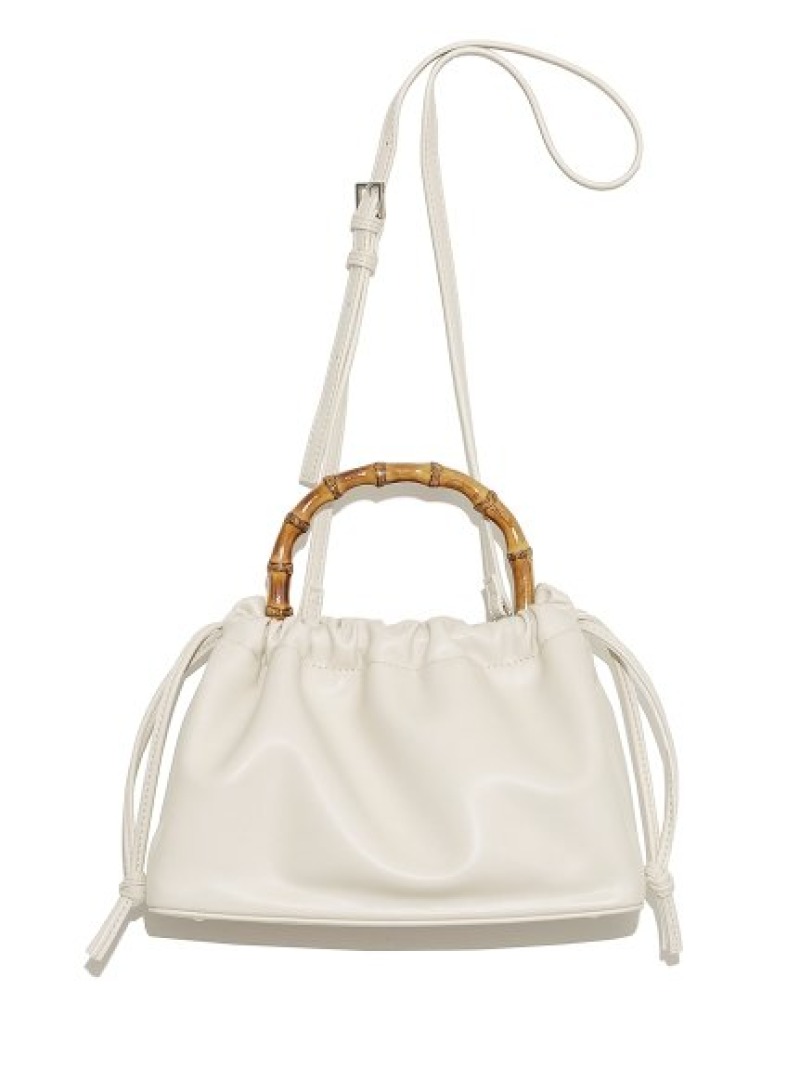 バンブーパース Lily Brown リリーブラウン バッグ バッグその他 ホワイト ピンク Rakuten Fashion 競売