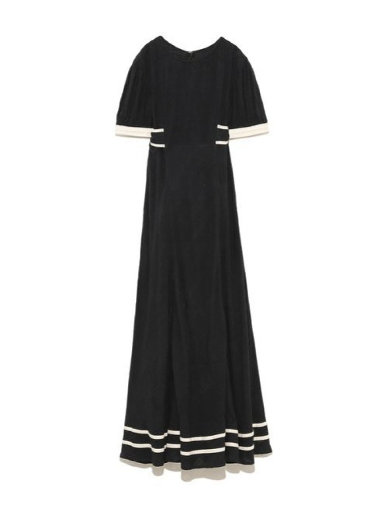 楽天市場 Rakuten Fashion Sale 45 Off 綿ロングワンピース Lily Brown リリーブラウン ワンピース ロング ワンピース マキシワンピース ブラック ホワイト パープル Rba E 送料無料 Lily Brown リリーブラウン