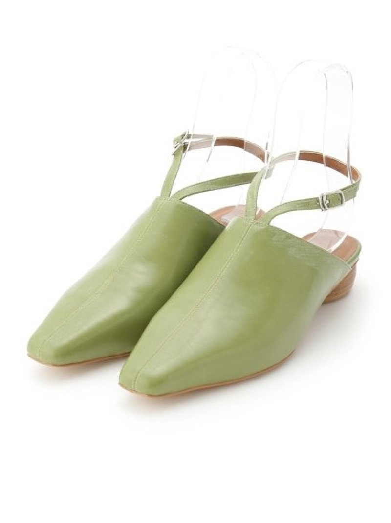 スクエアトゥミュール Lily リリーブラウン Brown シューズ スクエアトゥミュール Lily リリーブラウン Brown シューズ