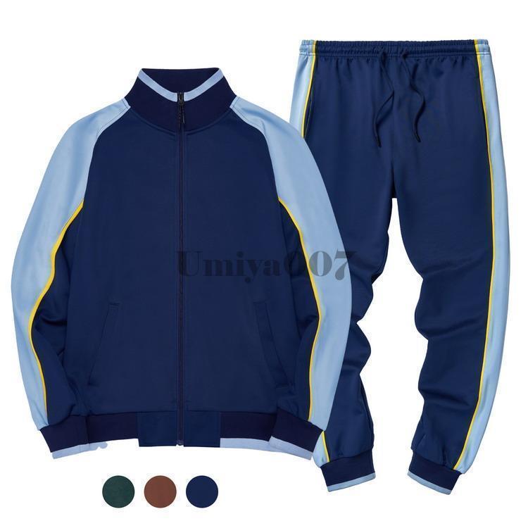 ジャージ 上下 メンズ セットアップ スウェット上下セット トラックジャケット+ジョガーパンツ 春服 春物