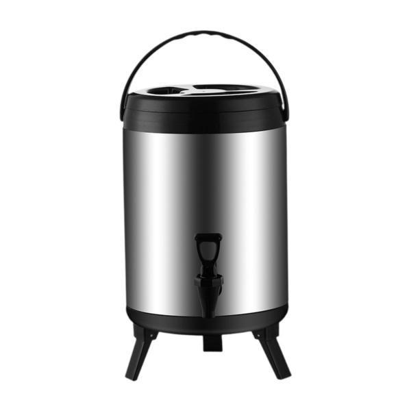 ステンレス製断熱バレルホットストックポット 茶汁お湯用 18L 7,269円