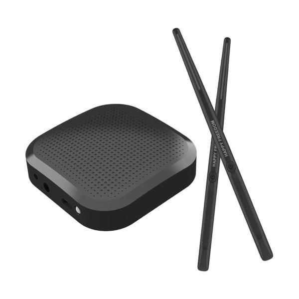 電子ドラム、エレクトリックエアドラムセット、スティックポータブル、パーカッションアクセサリー、音楽愛好家のためのエアドラムセット｜リリーズ・ハウス