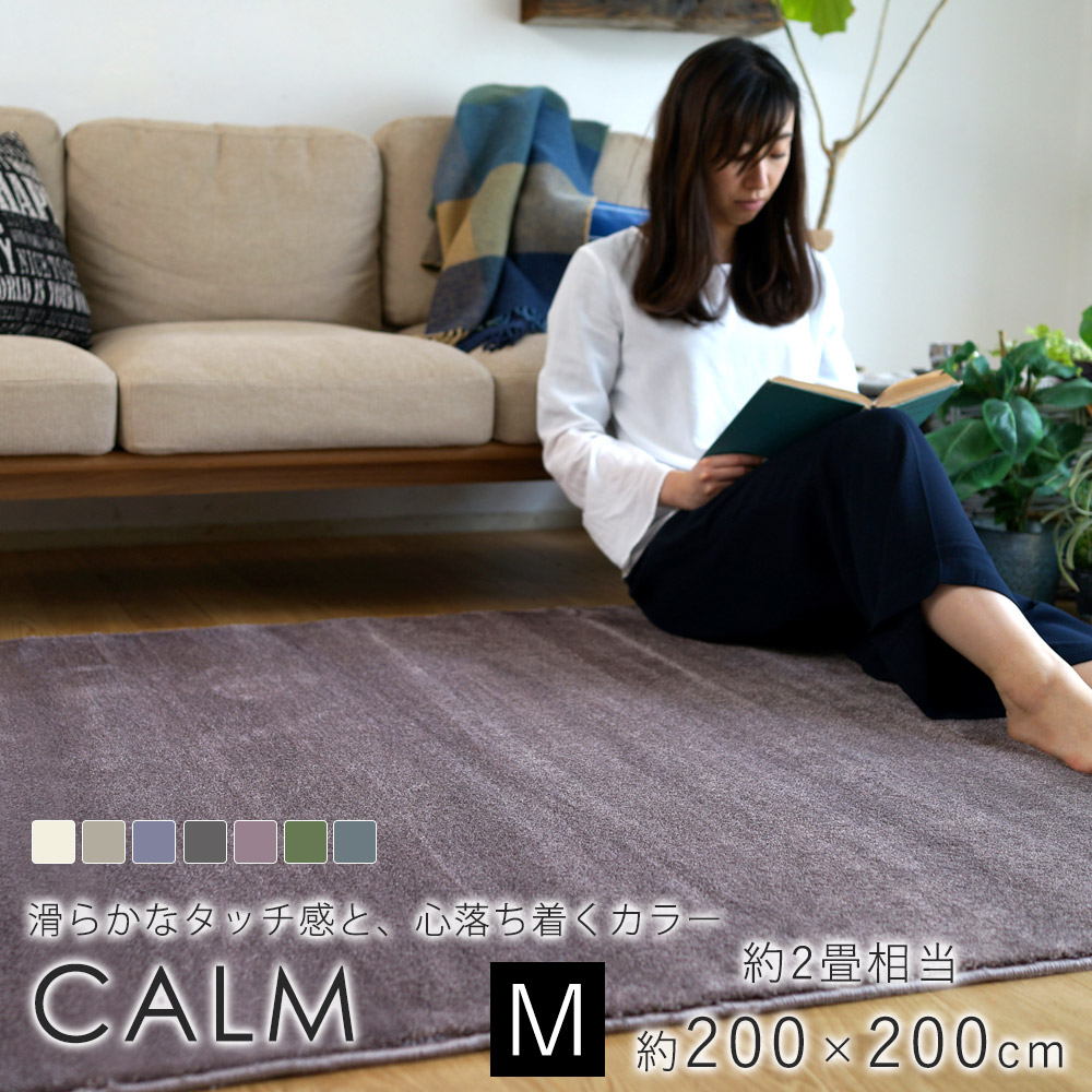 スミノエ/BIG SIZE RUG カームラグ 約200×200cm(約2畳相当)|ラグ・カーペットのLimeLime