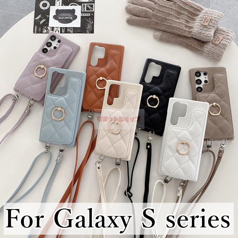 楽天市場】Galaxy S25 Ultra ケース 背面型 リングホルダー 斜め肩かけ