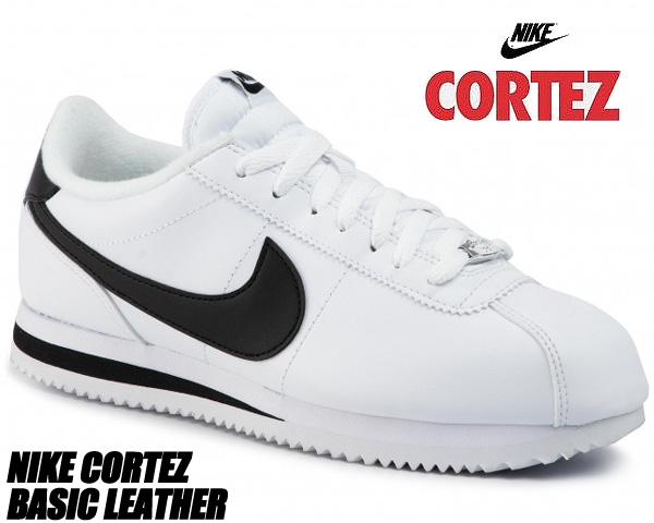 人気絶頂 楽天市場 Nike Cortez Basic Leather White Black M Slv 100 ナイキ コルテッツ ベーシック レザー スニーカー ホワイト ブラック Limited Edt 開店祝い Kbase Nlsbanking Com