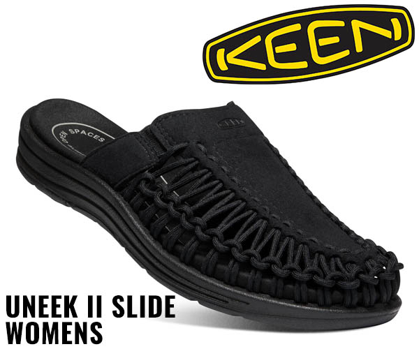 2021年新作入荷 KEEN UNEEK II SLIDE BLACK 1022399 キーン ユニーク 2