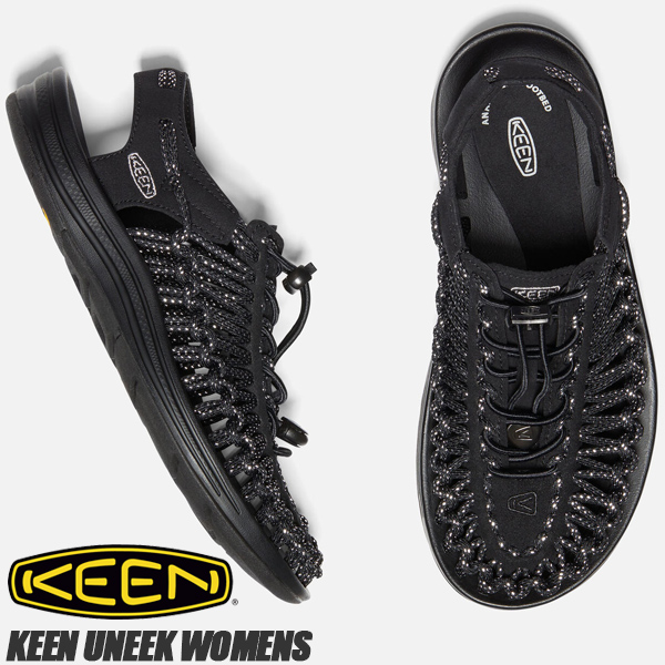 初回限定】 KEEN UNEEK BLACK SILVER 1026342 キーン ユニーク