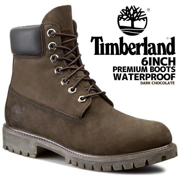 楽天市場】Timberland FIELD BOOT DARK BROWN NUBUCK TB 0A18A6 D47