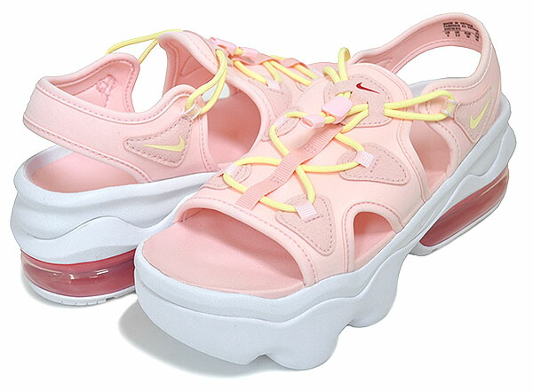 売り込み NIKE WMNS AIR MAX KOKO SANDAL atmosphere citron tint-white dv0759-610  ナイキ ウィメンズ エアマックス ココ サンダル レディース スニーカー スポーツ 厚底 ピンク イエロー fucoa.cl