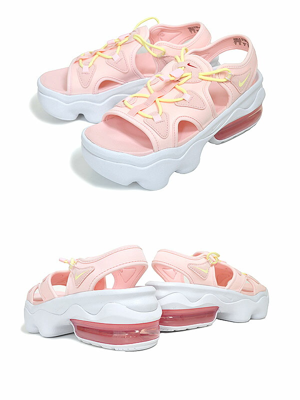 売り込み NIKE WMNS AIR MAX KOKO SANDAL atmosphere citron tint-white dv0759-610  ナイキ ウィメンズ エアマックス ココ サンダル レディース スニーカー スポーツ 厚底 ピンク イエロー fucoa.cl