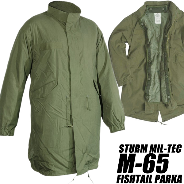 SALE／93%OFF】 STURM MIL-TEC M-65 FISHTAIL PARKA OLIVE 10122001