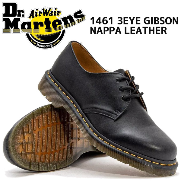 楽天市場】Dr.Martens VEGAN 1461 QUAD MONO 3EYE BLACK 30651001