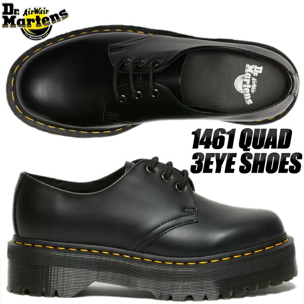 楽天市場】Dr.Martens 1461 3EYE GIBSON SHOES BLACK 送料無料