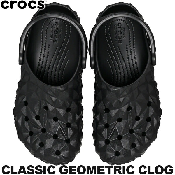 楽天市場】crocs CLASSIC GEOMETRIC CLOG SHITAKE 209563-2ds