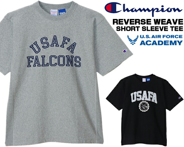 美品 チャンピオン リバースウィーブ USAFA グレー L エアフォース Champion / チャンピオン]