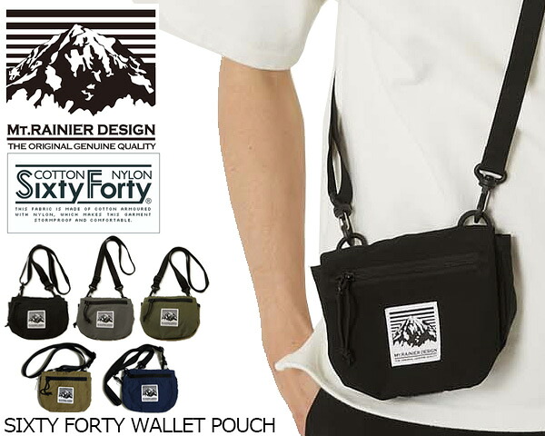 【楽天市場】[ ポイントUP & 最大2000円OFFクーポン ] MT.RAINIER DESIGHN SIXTY FORTY WALLET ...