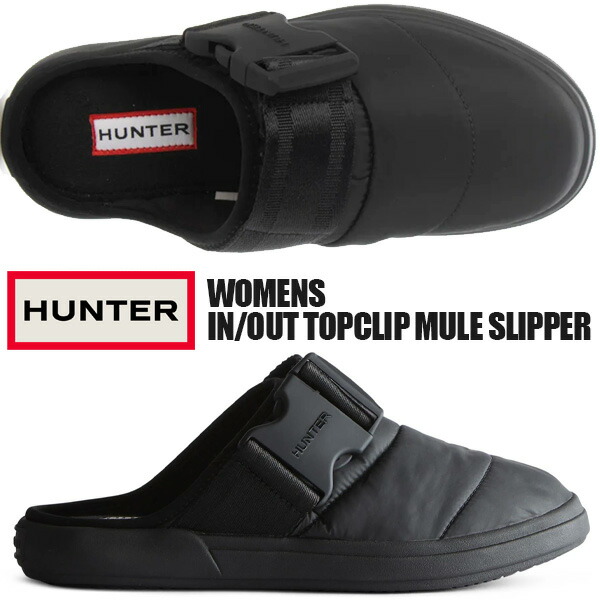 ブーツその他 HUNTER [WOMEN] In/Out Slip-On White Willow WFF1007WWUWWG Hunter WFF1007WWU-WWG WHITE_WILLOW/GUM 5 Women's In/Out