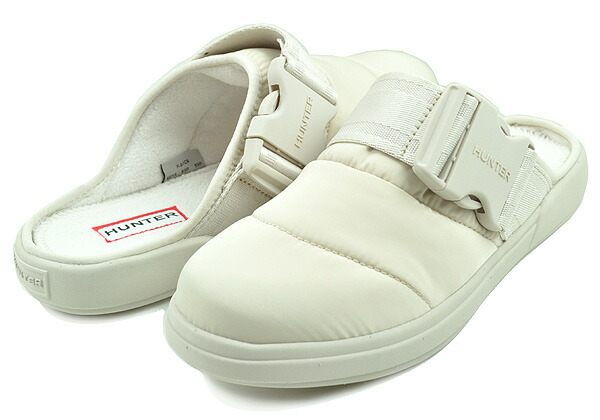 楽天市場】HUNTER WOMENS IN/OUT SLIPPER WHITE WILLOW/GUM