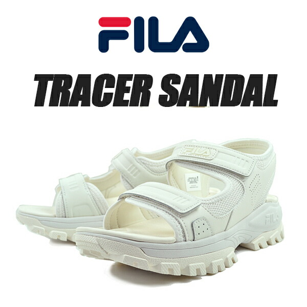 即納★FILA★TRACER SANDAL F★WSS24003-102 楽天市場】FILA TRACER SANDAL F GARDENIA/BLANC DE BLANC