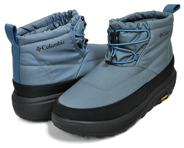 [ ポイントUP & 最大2000円OFFクーポン ] Columbia YELLOWTAIL SHORTY ADVANCE OHI MERCURE/MERCURE yu2786-408 コロンビア イエローテイル ショーティー アドバンス ウォータープルーフ 防水 ビブラム コーデュラ ウインター ショートブーツ｜LIMITED EDT