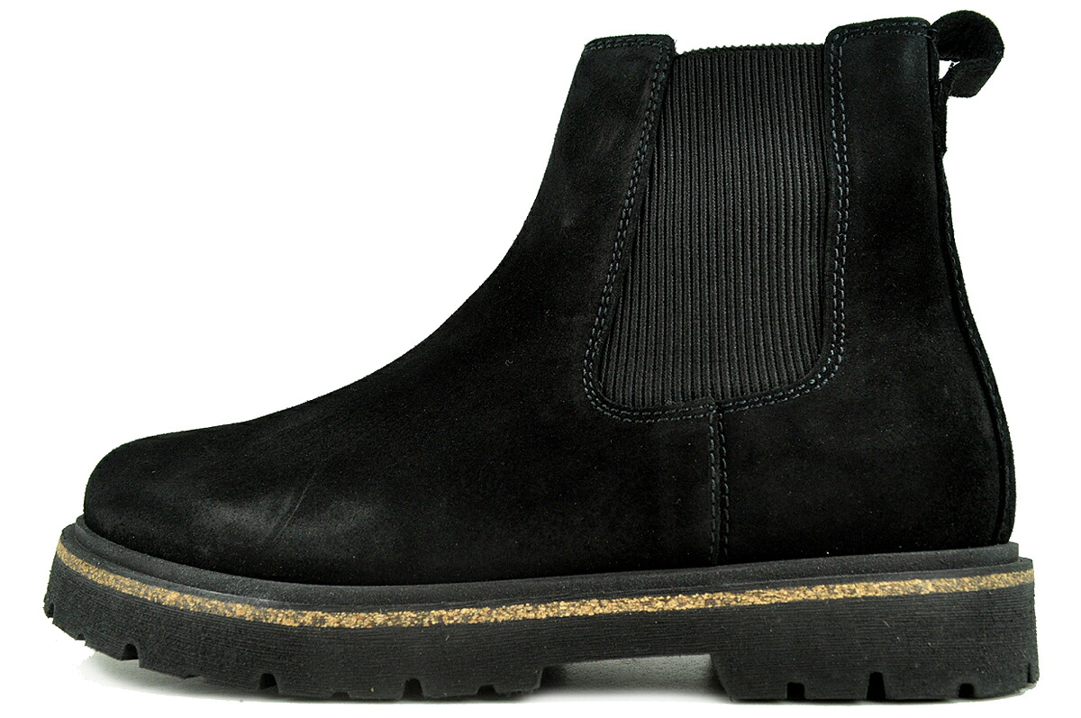 BIRKENSTOCK HIGHWOOD SLIP ON MID (REGULAR FIT) BLACK 1028138 ビルケンシュトック ハイウッド スリッポン ミッド ブラック レギュラーフィット メンズ サイドゴア 22,484円