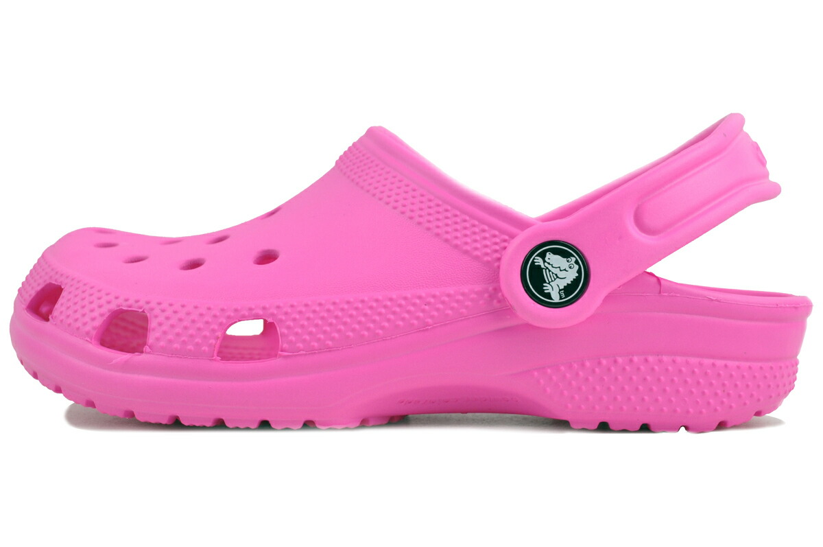 楽天市場】crocs CLASSIC GLITTER CLOG KIDS PINK TWEED GLITTER