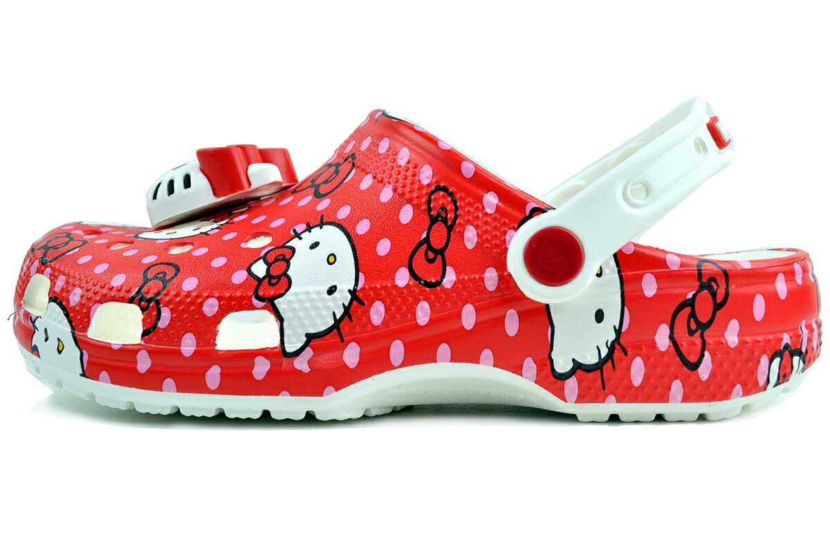 【Crocs x Hello Kitty】ハロー キティ Siren クロッグ サンダル Hello Kitty x Crocs Adult Siren Heeled Clog